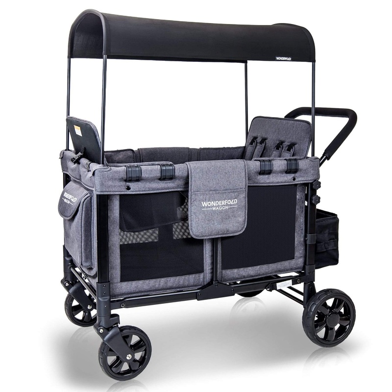 Wonderfold Wagon W4 Luxe Quad Multifunctional Stroller Wagon (4 Seater)