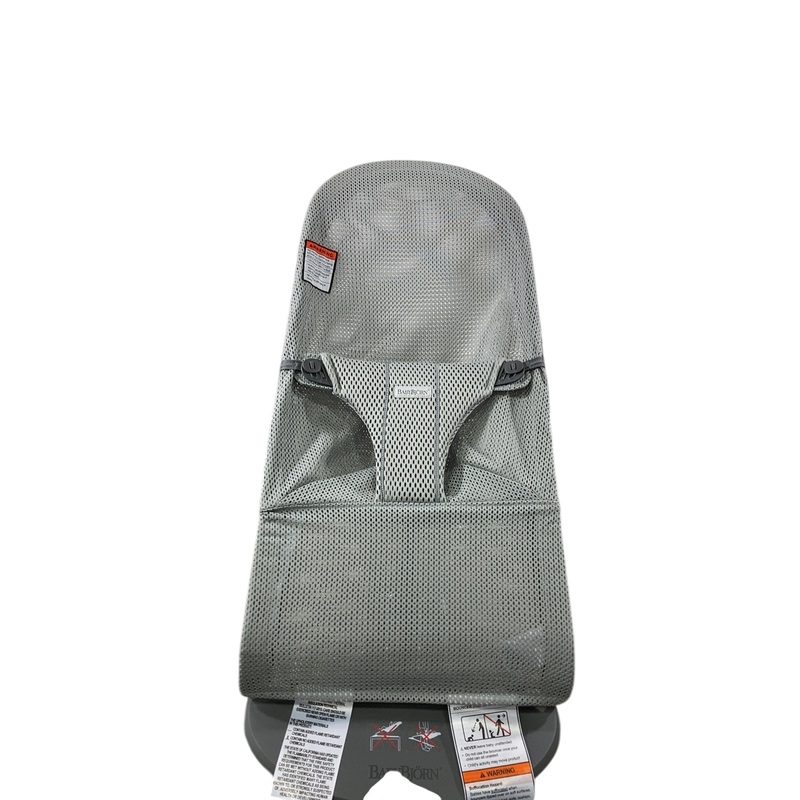 BabyBjorn Bouncer Bliss, Dark Gray Frame, Gray Mesh