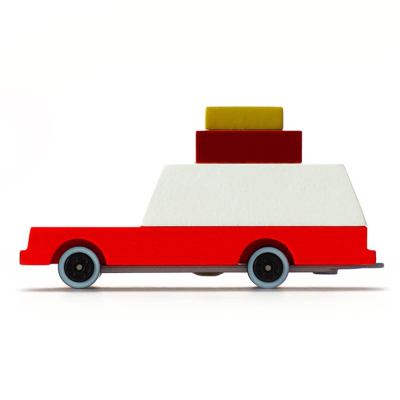 Candylab Luggage Wagon Toy Car