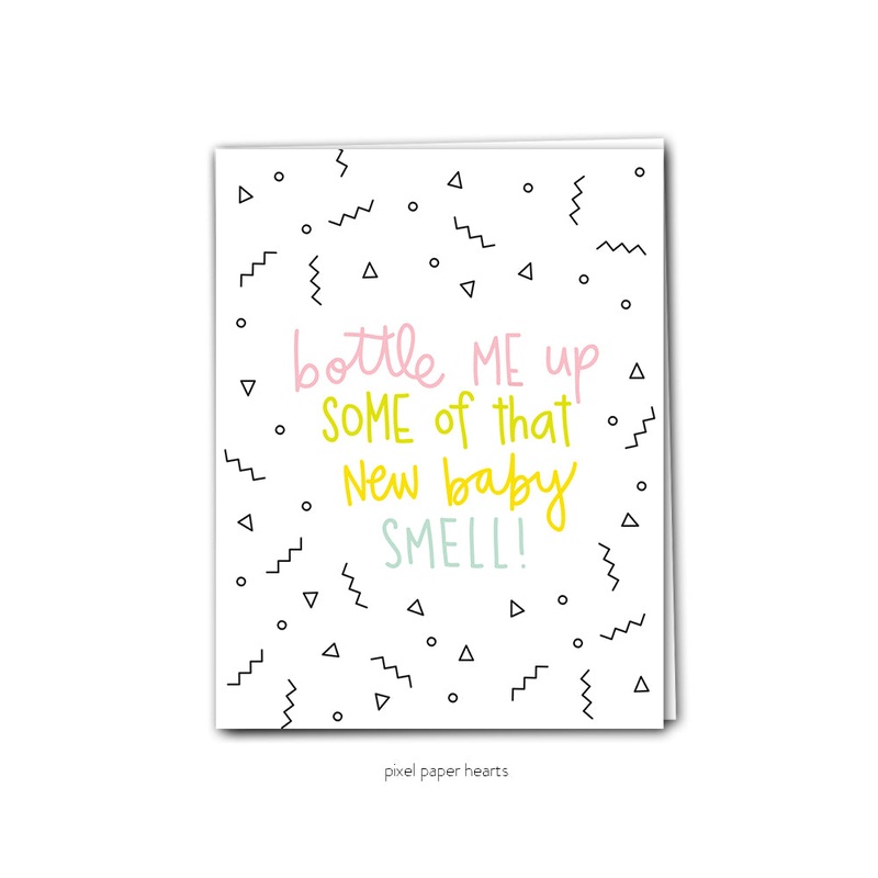 Card – New Baby Smell