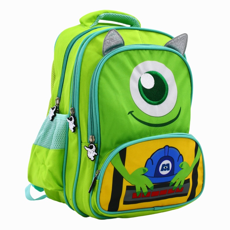 Green Monster’s University Backpack – Preschool & KG Kids