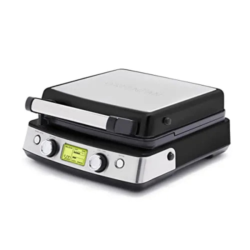 GreenPan Elite 4-Square Nonstick Belgian & Regular Waffle Maker – Black (See Description)