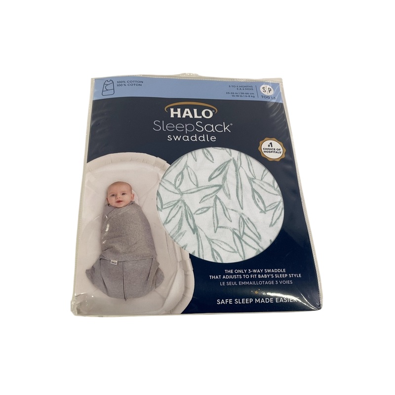 Halo Cotton Sleepsack, Small, Leaves
