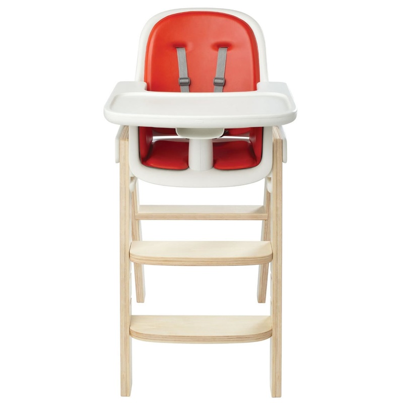 OXO Tot Sprout High Chair – Orange/Birch