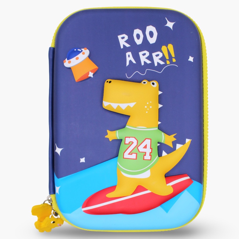 Dinosaur Pencil Case  Blue