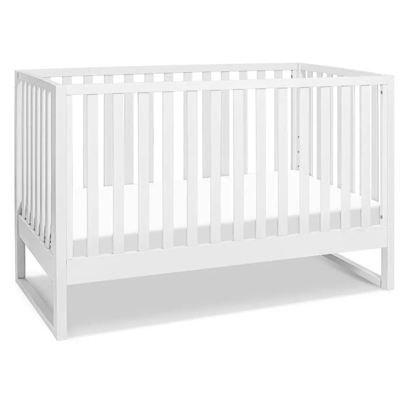Hunter 3-in-1 Convertible Crib – White