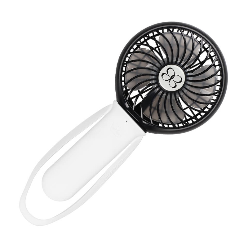 Rechargeable Turbo Fan White/Black
