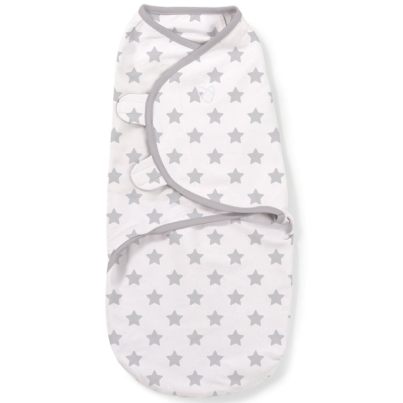 Summer Infant SwaddleMe – Grey Star (Small/Medium)