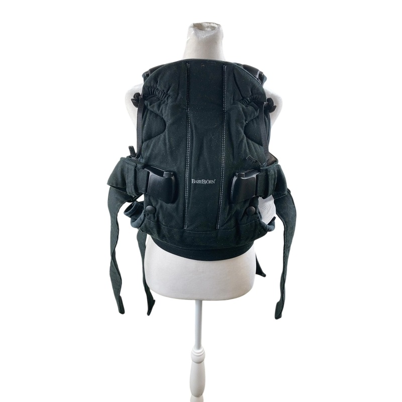 BabyBjorn Baby Carrier One, Black Cotton Mix