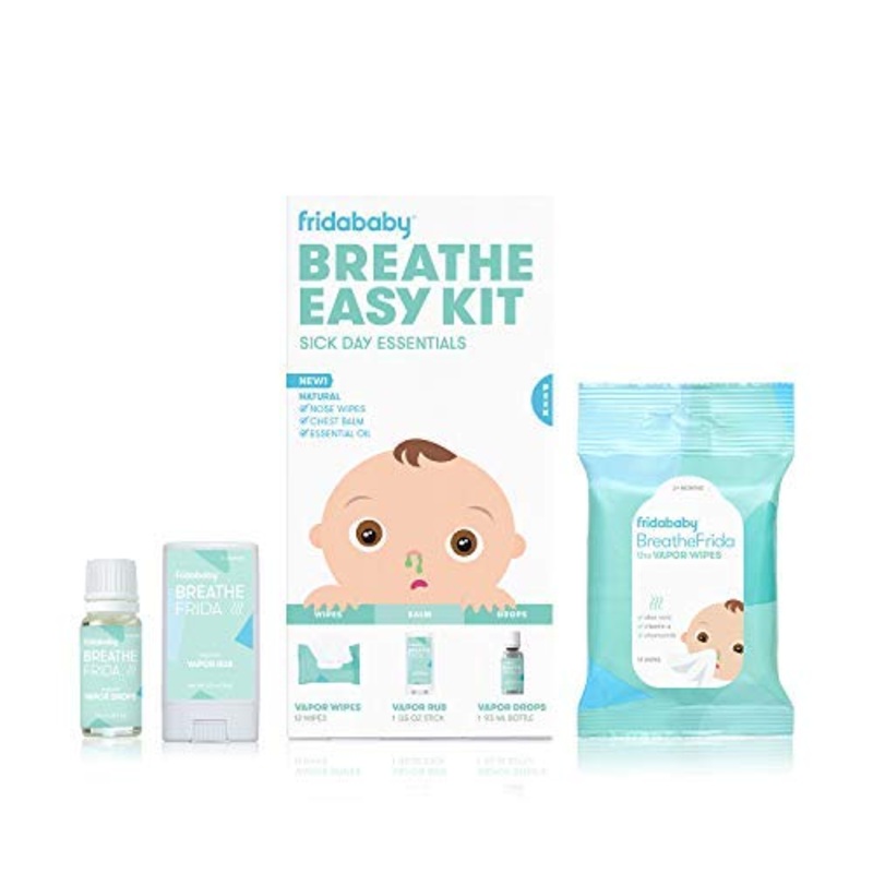 FridaBaby Breathe Easy Kit, Sick Day Essentials