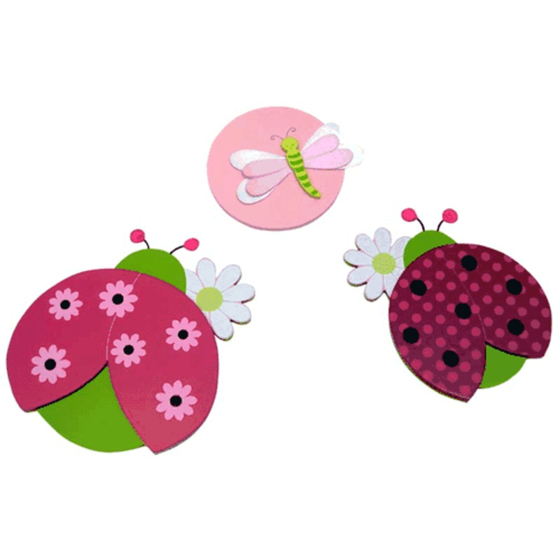 Lambs & Ivy Sweetie Pie Wall Dcor – Set of 3