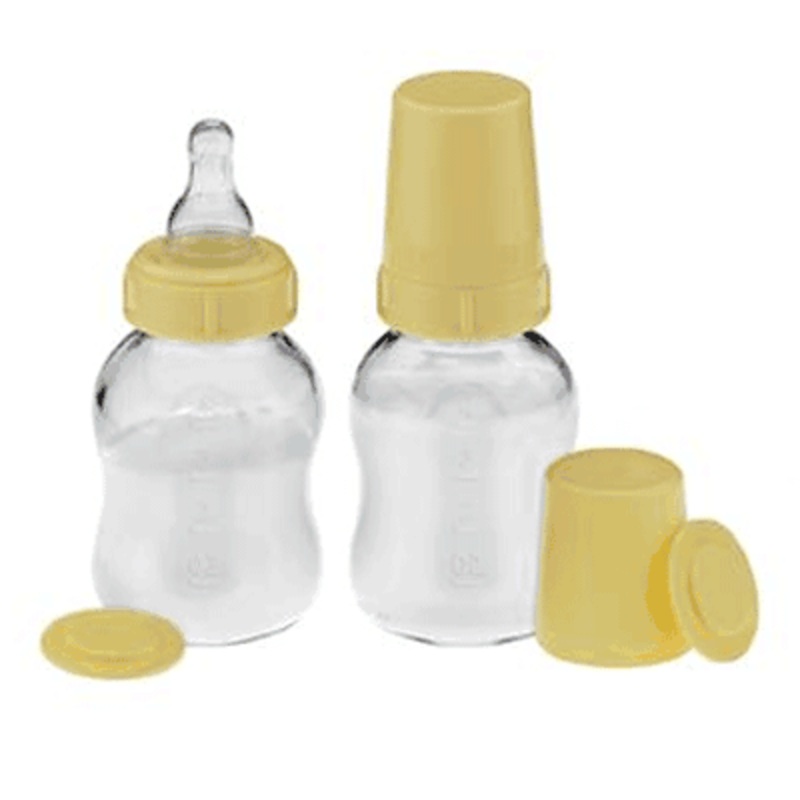 Medela Glass Breastmilk Bottle Set 4 oz- 2 Pack