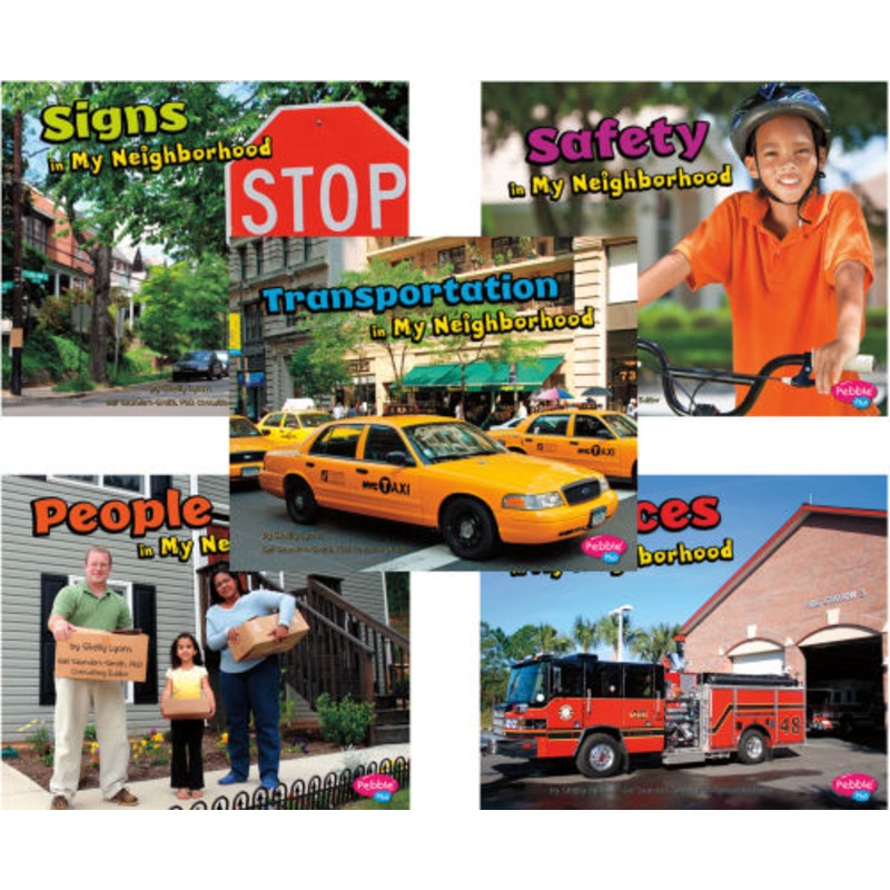 My Neighborhood Book Set, Set of 5 books