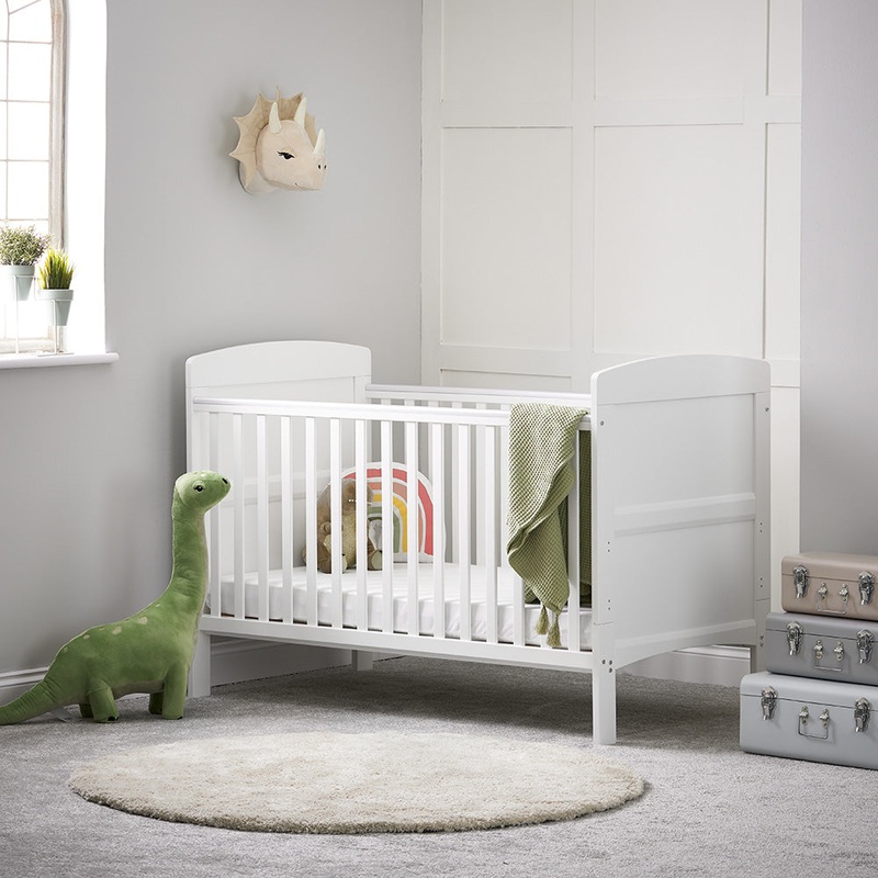 Obaby Grace Cot Bed – White
