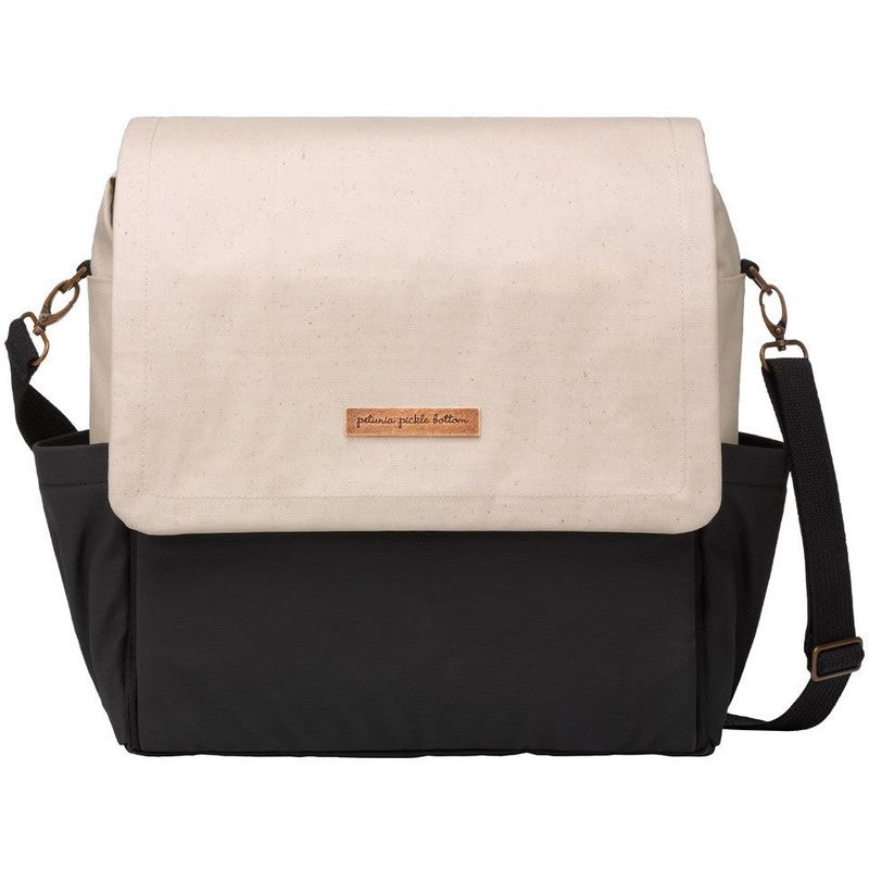 Petunia Pickle Bottom Boxy Backpack Diaper Bag  – Birch/Black