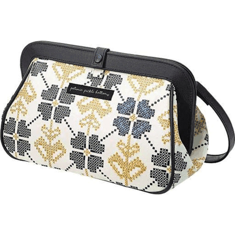 Petunia Pickle Bottom Cross Town Clutch in Classic Copenhagen