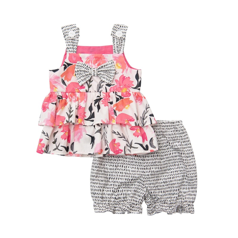 Pretty In Pink Bloomer Set