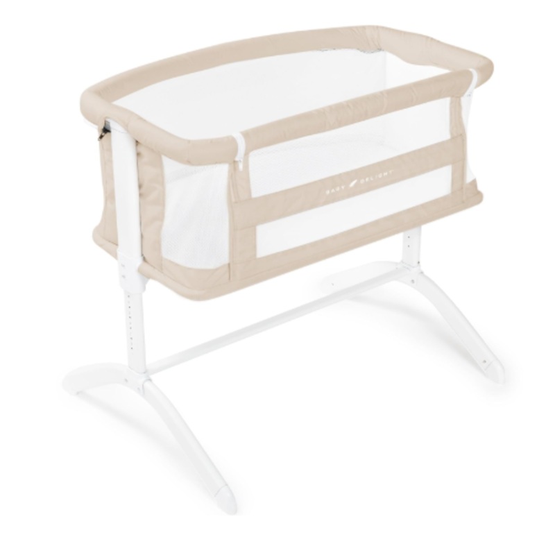 Baby Delight Serenity Bassinet and Bedside Sleeper, Organic Oat