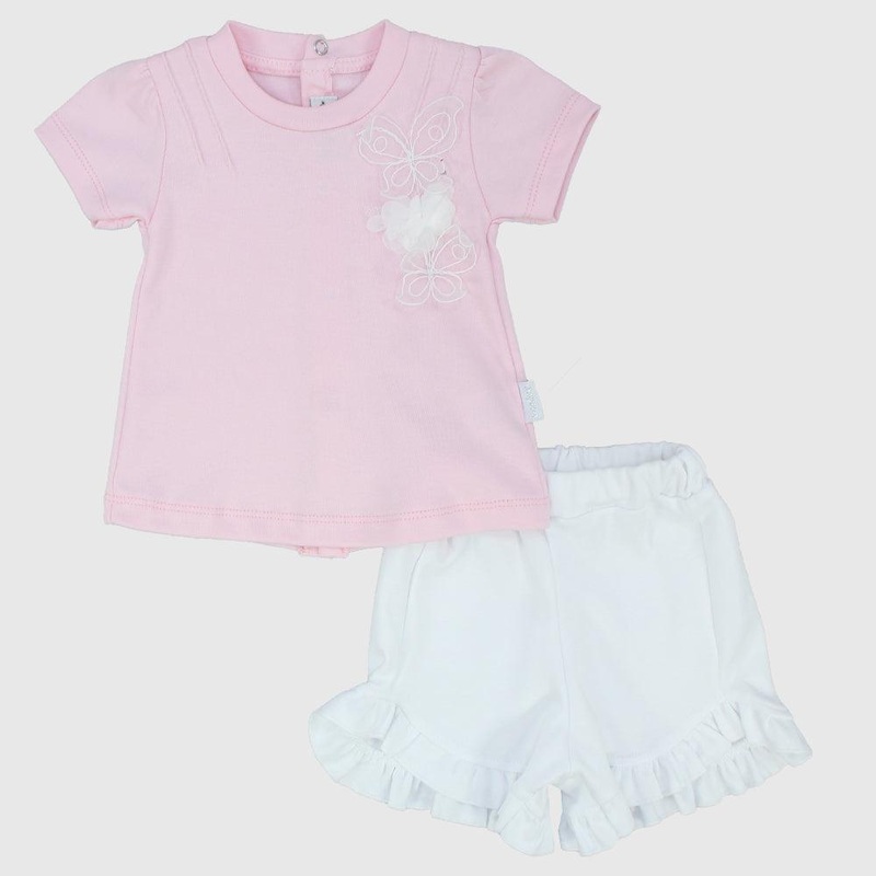 Cute Butterfly 2-Piece Outfit Set