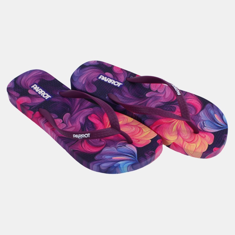 Girls Rubber Slides  Multicolor