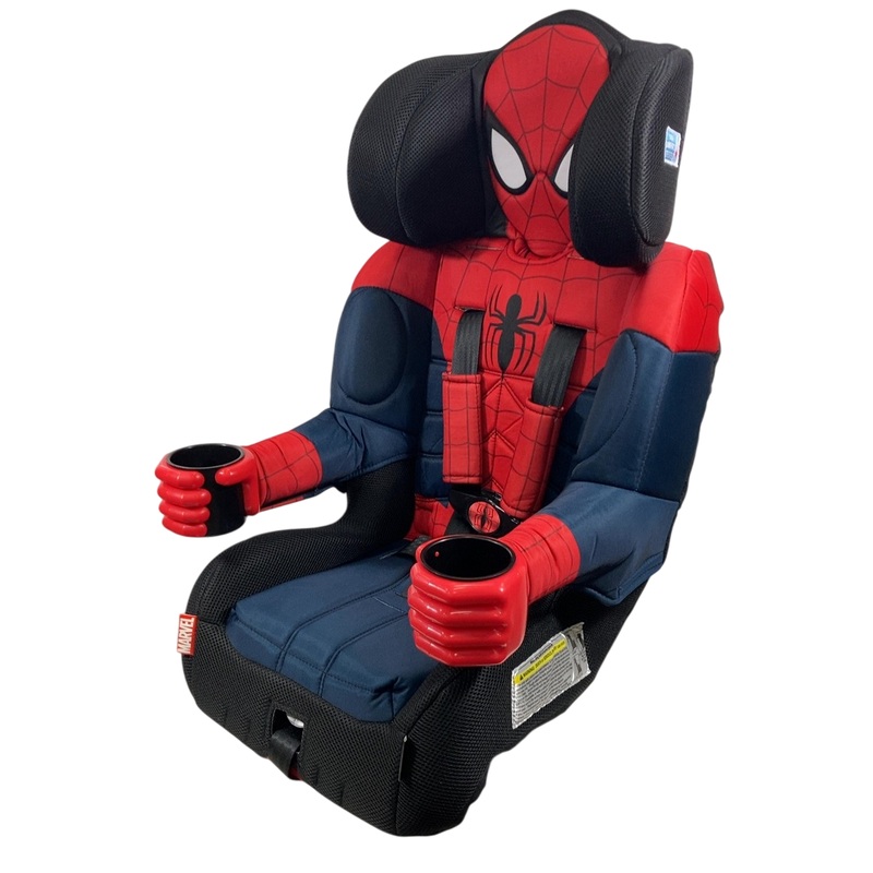 KidsEmbrace 2-in-1 Combination Harness Booster Car Seat, 2024, Spiderman