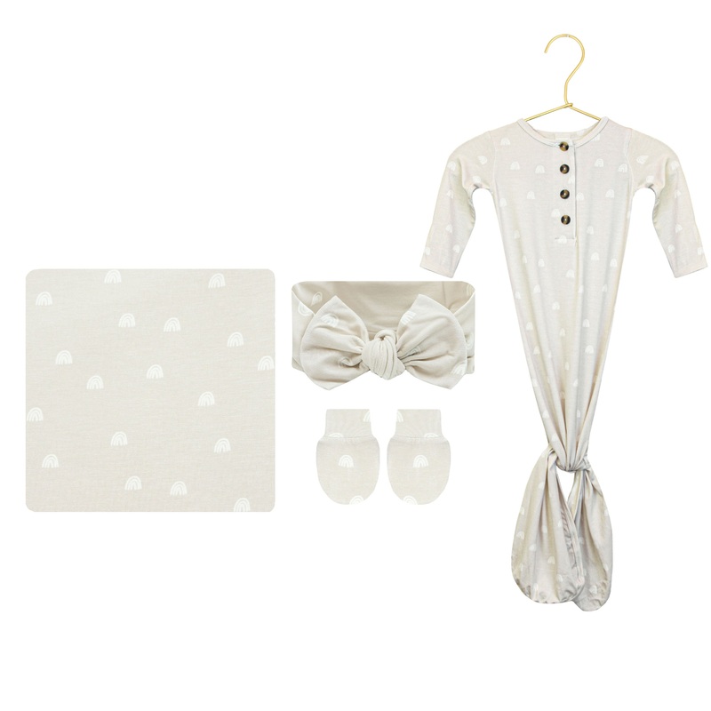 Rae Newborn Headband Bundle (Gown)