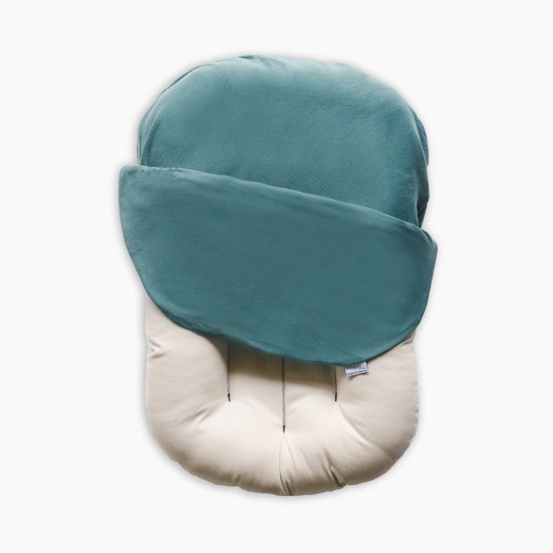 Snuggle Me Organic Sensory Infant Lounger, Natural with Moss Cover