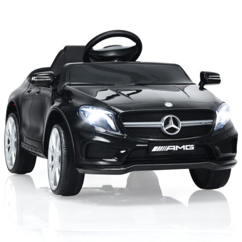 12V Electric Kids Ride on Car With Remote Control-Black