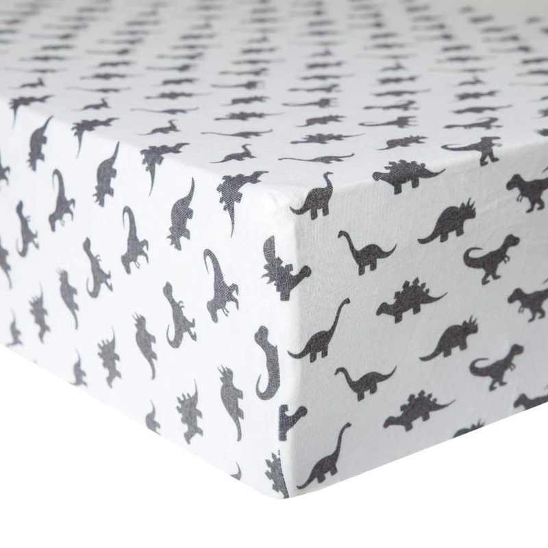 Copper Pearl Premium  Knit Fitted Crib Sheet | Wild