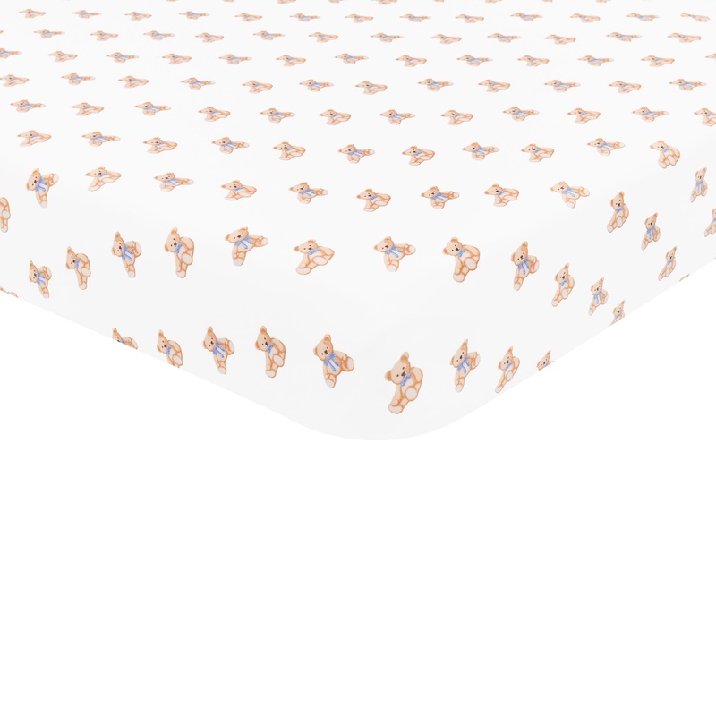 Crib Sheet in Teddy Bear