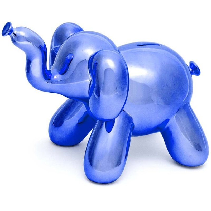 Made By Humans Balloon Bank, Elephant – Blue