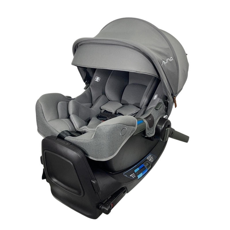 Nuna PIPA rx Infant Car Seat with RELX Base, Granite, 2024