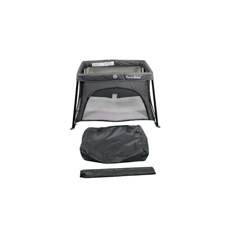 Pamo Babe Travel Playard, Grey