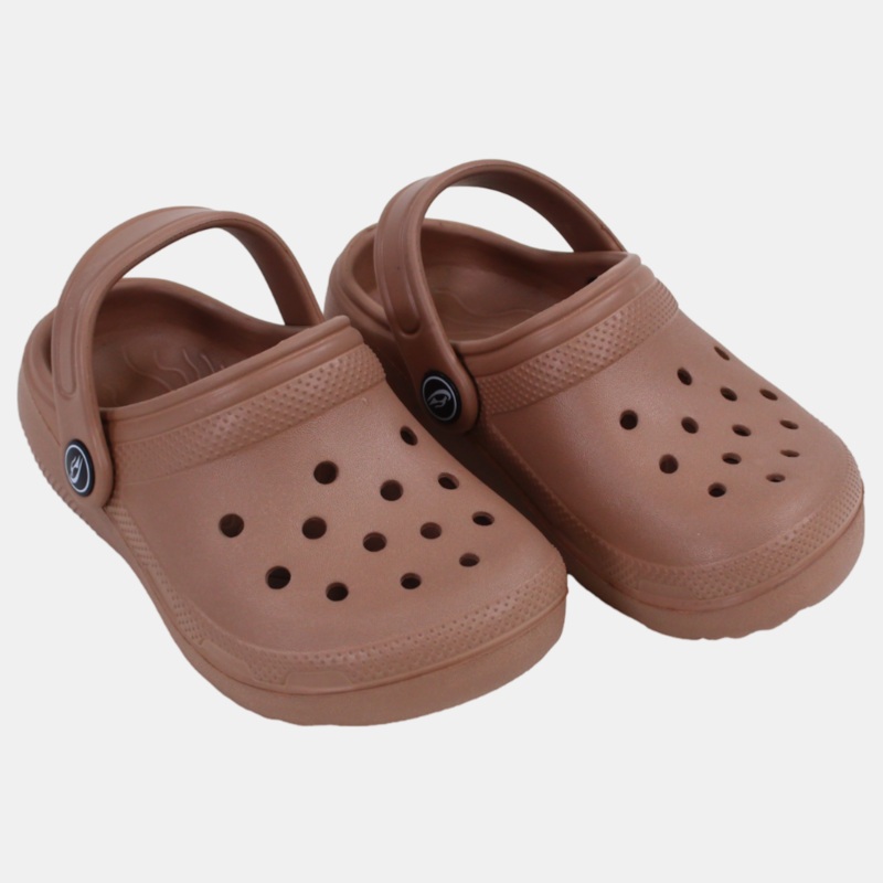 Unisex Kids Rubber CRO  Beige