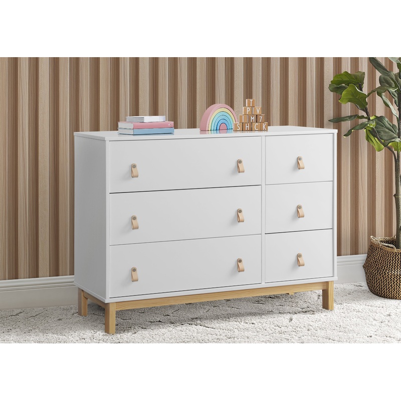 babyGap Legacy 6 Drawer Dresser with Leather Pulls