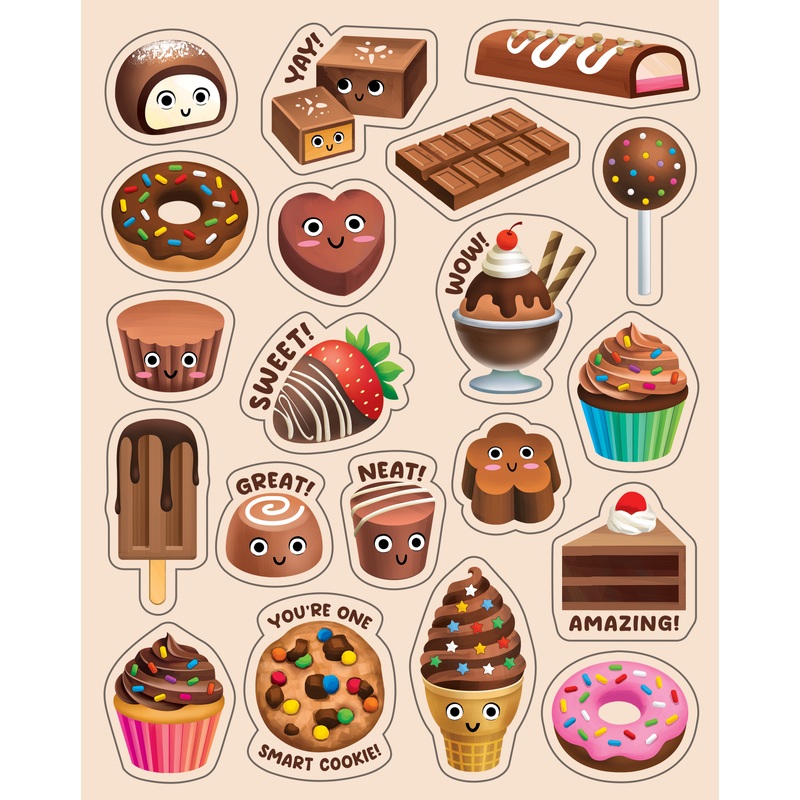 Chocolate Smelly Stickers