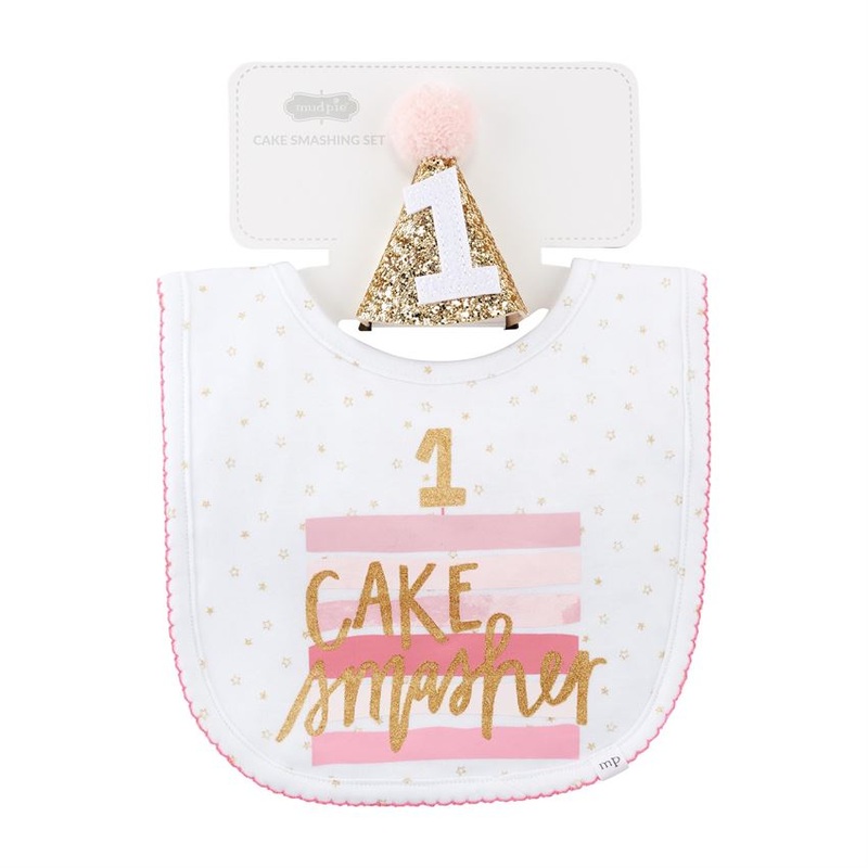 Mud Pie Girl Cake Smasher Set