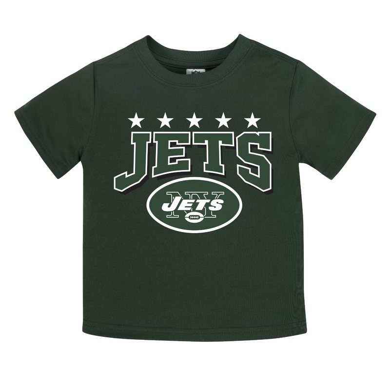 New York Jets Boys Short Sleeve Tee Shirt