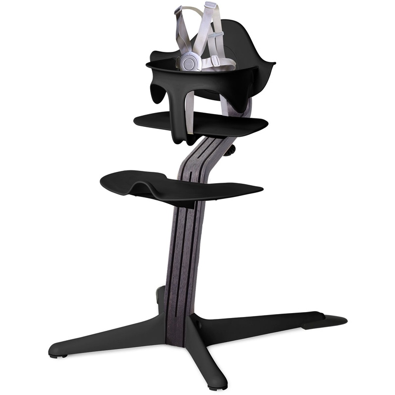 Nomi Highchair – Black/Black Oak