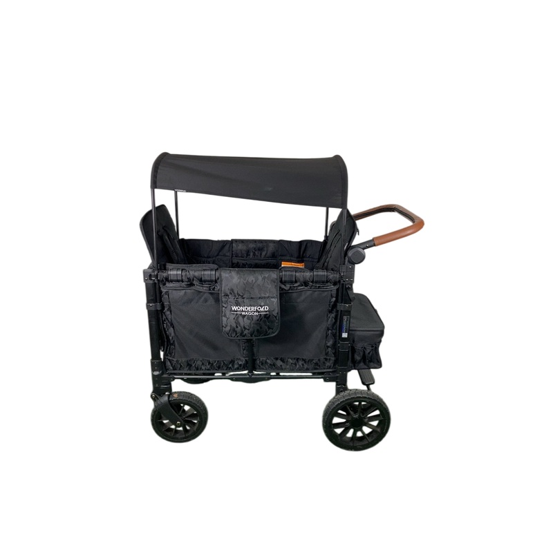 Wonderfold W4 Multifunctional Quad Stroller Wagon , 2022, Black Camo