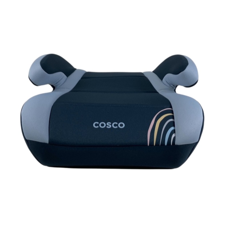 Cosco Topside Backless Booster Car Seat, Rainbow, 2023