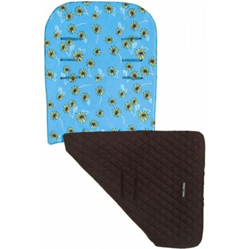 Maclaren Reversible Seat Liner Dandelion Pool Blue/Coffee