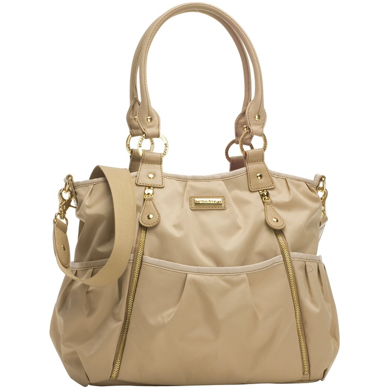 Storksak Olivia Diaper Bag in Champagne