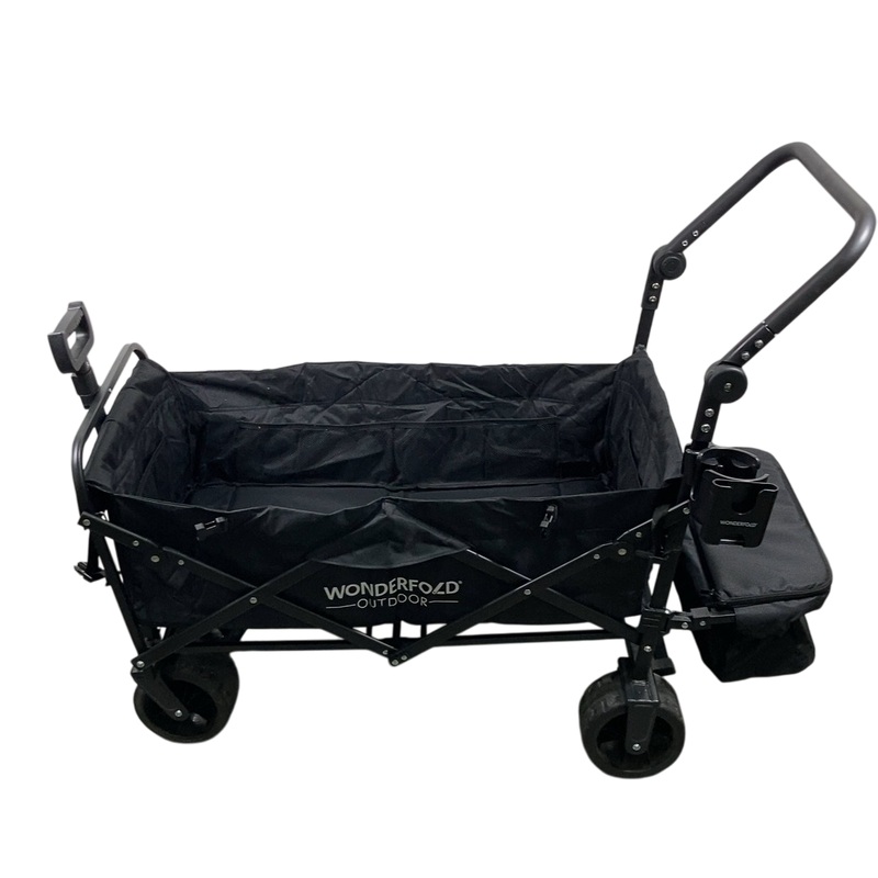 Wonderfold S3 Outdoor Utility Wagon, Black
