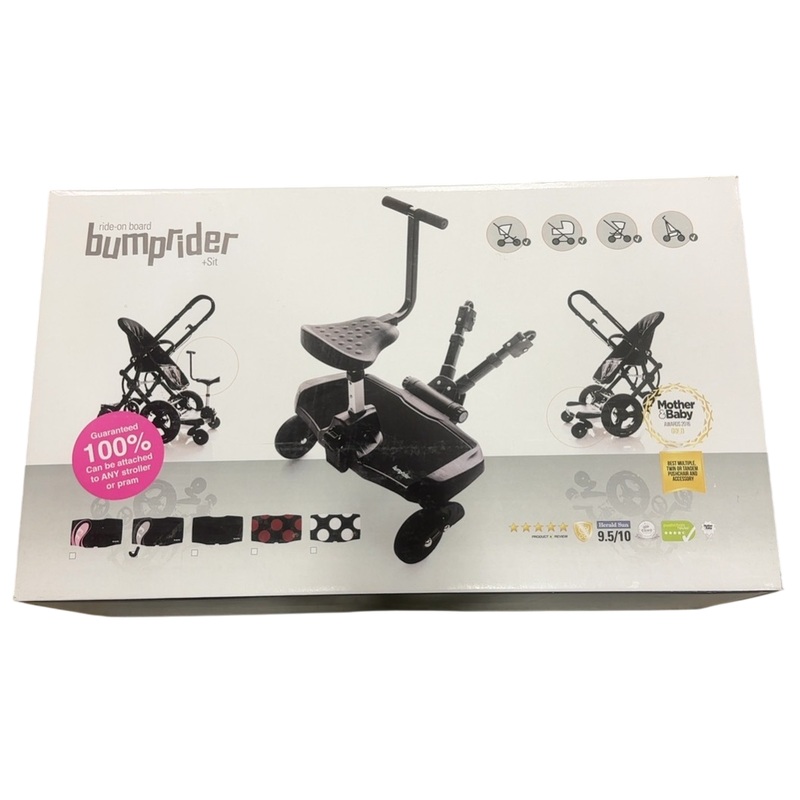 Bumprider Ride On Board Sit, Grey