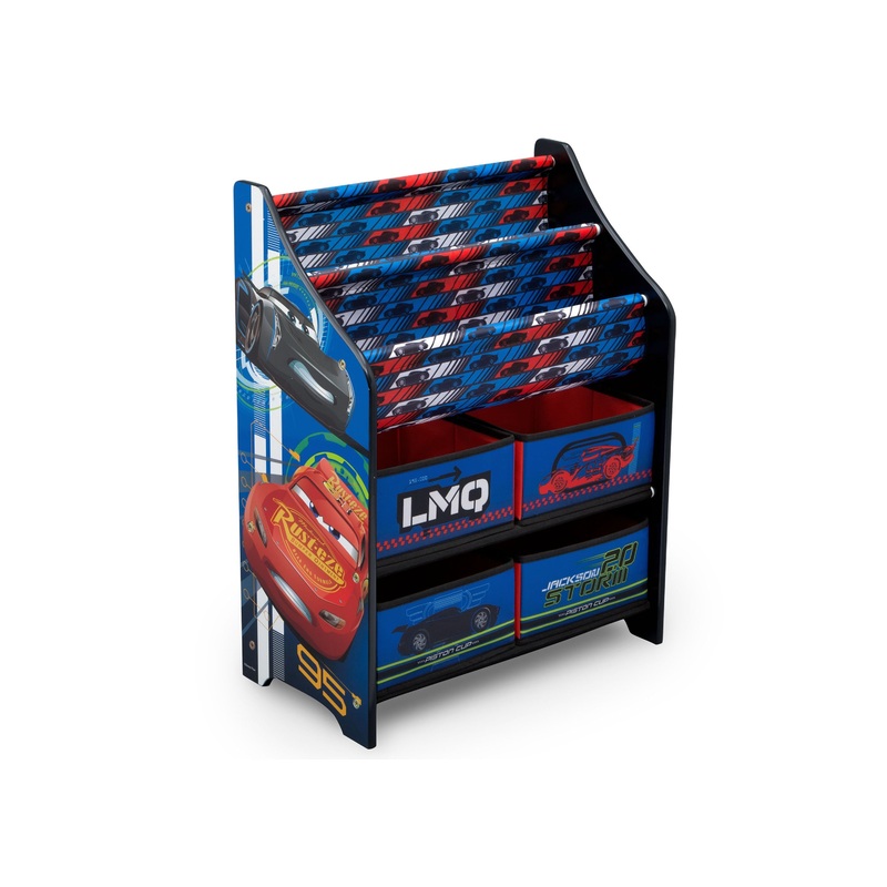 Cars Book and Toy Organizer