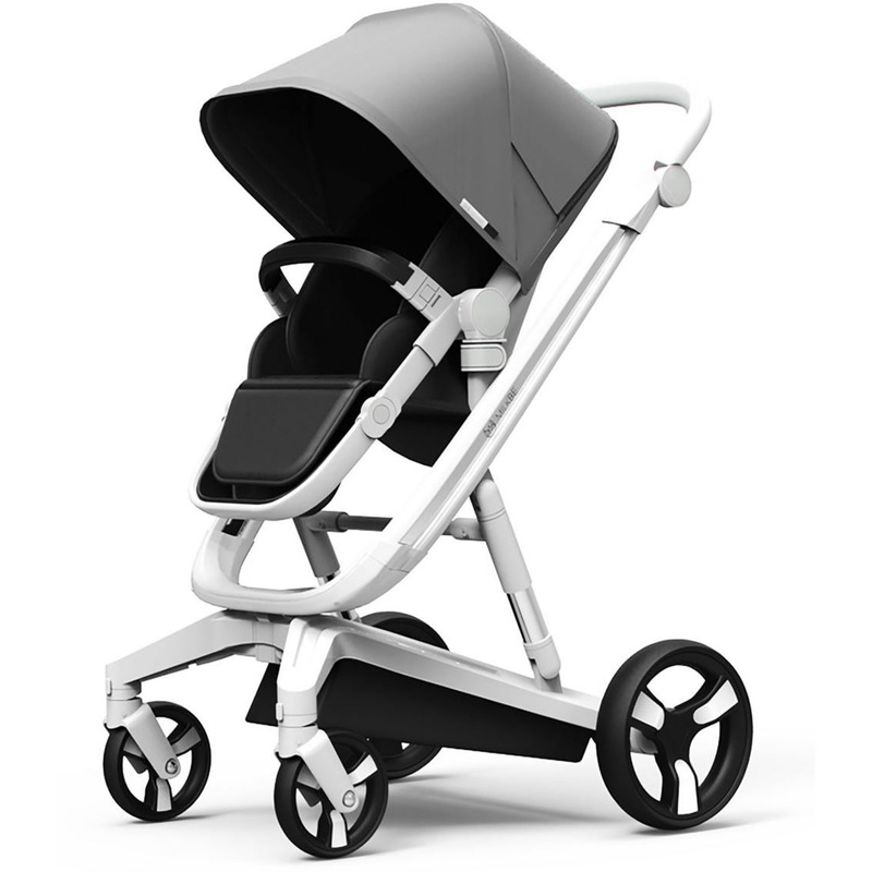 Milkbe Lullaby Auto Stopping Stroller – Grey