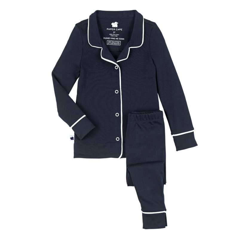 Paper Cape Classic Pajamas | Navy