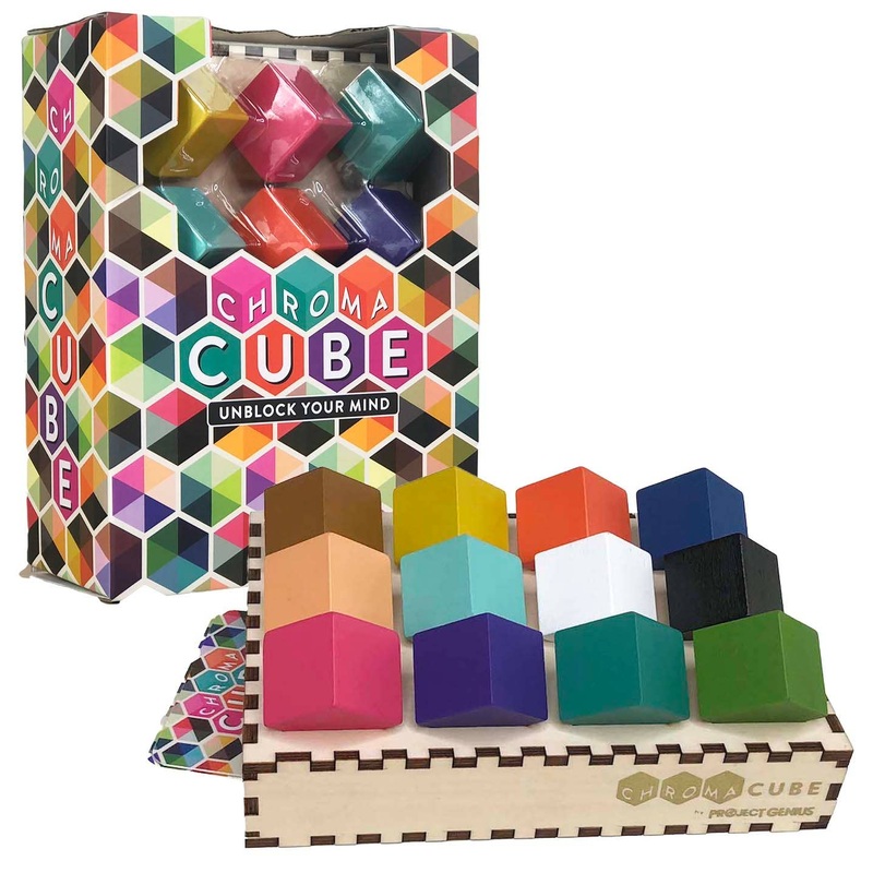 Project Genius Chroma Cube – Single Player Logic Game