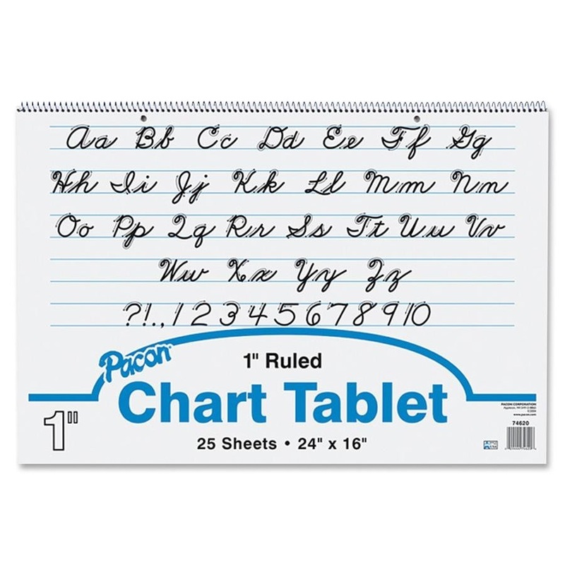 Ruled Chart Tablet – 24″ x 16″